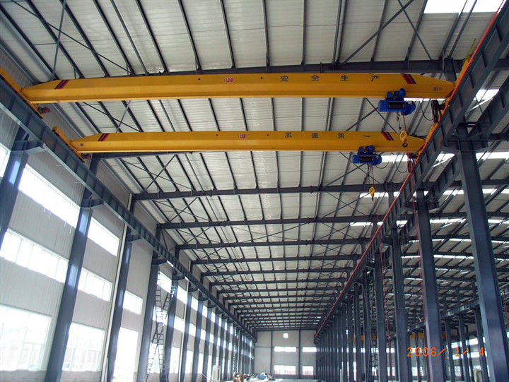 Single Girder Overhead Travelling Crane Customized For Low Headroom Space Workshop